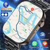 GUHUAVMI Nuovo Smartwatch Militare GPS con Bussola Integrata, Altimetro Barometrico, Impermeabile 10ATM IP69K, Display AMOLED, Chiamate BT
