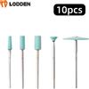 LODDEN 10 pz Dentale Zirconia Lucidatura Frese DG per emax Lab Lucidatore Grana Media Verde Ceramica Incinta Diamante Frese pz