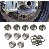 NICECNC 6/10PCS Kit bobina disco freno per KTM Harley Yamaha Honda Bmw Kawasaki Suzuki Triumph Aprilia Ducati Husqvarna Cfmoto Benelli