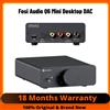 Fosi Audio Q6 Mini Desktop DAC AK4493S PCM 768kHz/32Bit DSD512 Hi-Fi DAC Per Amplificatore Stereo Amplificatore Per Cuffie Dac Convertitore Audio