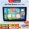 Junsun Autoradio Android Auto Junsun per Fiat Bravo 2007 2008 2009 2010 2011 2012 Multimedia Wireless Apple CarPlay Sistemi intelligenti Smart Schermo Touch IPS Lettore Video Stereo 2 Din Autoradio