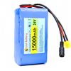 Aleaivy Batteria al litio 24V 15Ah per sedie a rotelle | Confezione ricaricabile 7S3P 18650 15000mAh | con caricabatterie rapido 29,4 V 2 A