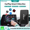Ottocast Play2Video Pro Ai Box Adattatore wireless CarPlay Android Auto integrato nel Youtube Netflix IPTV per auto con Carplay cablato