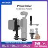 NEEWER Supporto per telefono NEEWER compatibile con DJI Osmo Pocket 3, accessori di espansione, supporto per cellulare con filettatura da 1/4 di pollice