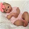 MRB 18 pollici Reborn Baby Doll Meadow Girl Corpo completo in vinile 100% fatto a mano 3D Pelle da collezione Art Doll Toy Compleanno Regalo di Natale