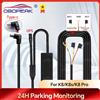 OBDPEAK Hardwire Kit Per K8/K8s/K8 Pro Tipo-C Interfaccia Dash cam Cavo di Sorveglianza di Parcheggio Con Porta GPS 24H Monitor di Parcheggio