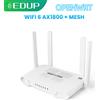 EDUP RT2983 AX1800 OPENWRT Router WIFI6 Rete wireless Gigabit Ampia gamma di segnale Dual Band 802.11AX MU-MIMO Mesh 4 antenne