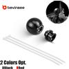 Bevinsee Kit pomello del cambio corto a basso profilo per trasmissione manuale per Honda Civic/Si/Type R/Accord/CR-V/Fit/CRZ/Element Acura RSX/TSX