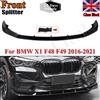 Magickit Paraurti Anteriore Splitter Spoiler Labbro Stile AC per BMW F48 F49 X1 M Sport SDrive18i 20i 28i 2016 2017 2018 2019 2020 2021