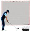 GREARTH Rete da golf, rete da allenamento per golf da 10x10 piedi e rete sportiva, rete da golf ad alto impatto, rete per palline da golf resistente,