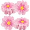 ZQNYCY 20-100 pezzi Tovaglioli di carta con fiori margherita Tovaglioli da cocktail usa e getta per feste Bambini Ragazze Compleanno Forniture Matrimonio Baby Shower Decor