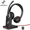 NUBWO JIAMQISHI EH02P Cuffie wireless con microfono con cancellazione del rumore AI Cuffie Bluetooth V5.2 con dongle USB, base di ricarica
