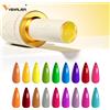 VENALISA 10ml Smalto gel per unghie Pastello Rosa Base French Nail Art con cristalli arcobaleno Soak Off UV LED Semi permanente a lunga durata