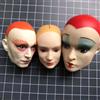 DISNEY Doll Teste calve Capelli rossi King Queen Alice Teste di bambola con trucco Parti di bambola spogliatoio fai da te Accessori per bambole spogliatoio fai da te