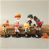 Bandai Hot 6 Pz-set Chainsaw Man Anime Figura PVC Denji Pochita Collezione Action Figures Modello Set Giocattoli Anime Bambole Regalo per bambini