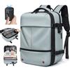 INFEYLAY Zaino Casual da Viaggio 16 Pollici con Compressione Sottovuoto, Zaino per Laptop con Ricarica USB, Zaino Scolastico, Zaino da Escursionismo e Lavoro Estensibile