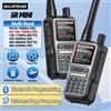 BAOFENG 2PCS Baofeng UV-5R Mini Full Band Walkie Talkie Bluetooth Programmazione AM Frequenza di copia wireless 999CH Tipo-C Radioamatore portatile