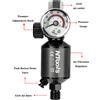 NTOOLS Pistola a spruzzo, condizionatore d'aria, filtro separatore olio-acqua, utensile pneumatico per pistola a spruzzo filettata da 1/4", adattatore