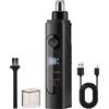 Hailicare Mini portatile per la rimozione dei peli del naso Trimmer per peli del naso per uomo Trimmer per naso e orecchie Tagliacapelli elettrico per naso USB ricaricabile