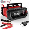 HTRC 12V/30A 24V/16A Caricabatteria per auto intelligente 6V/10A per la riparazione della batteria del motociclo Auto batterie al piombo AGM GEL al litio LiFePo4