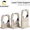 Cloudray Supporto per tubo laser Cloudray Co2 Supporto 2 pezzi/set Supporto in plastica flessibile 80mm per macchina da taglio per incisione laser 50-180W