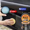 CJTHK Restauratore di plastica per auto Ritorno al nero lucido Interni auto Pelle e pannello Rinnovo agente di rivestimento in cera Lucidatura automatica e rivestimento di riparazione