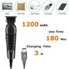 Kemei KM-2299 USB Ricarica rapida Clippers Barbiere Macchina 1200MA Ricaricabile Cordless Tagliacapelli Kemei Tagliacapelli elettrico