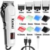 Kemei Tagliacapelli Kemei KM-809A Taglio di capelli Maching Trimmer wireless Uomo Tagliacapelli professionale Macchina ricaricabile Taglio di capelli Barberkemei