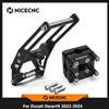 NICECNC Supporto GPS per Moto Ducati DesertX 2022-2025, Morsetto da 12MM per Navigatore GPS