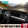 YaLumei Per Volkswagen VW Golf 6 MK6 2008 2009 2010 2011 2012 Cruscotto dell'auto Evitare la copertura della luce Tappetino antiscivolo Strumento Tappeto antiscivolo