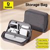 BASEUS Borsa portaoggetti per telefono Baseus per iPhone 17 Samsung Borsa per fotocamera con caricabatterie portatile per organizer elettronico digitale impermeabile