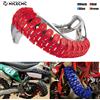 NICECNC Per Beta RR 300 RR 250 KTM EXC 300 SX 125 GasGas EC TM EN MX Sherco SE-R Silenziatore Di Scarico Moto Tubo Scudo Termico Della Copertura Della Protezione