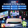 Carlinkit 2026 Carlinkit Android 15 Wireless CarPlay Android Auto Ai Box Adattatore video 8 + 256GB Supporto GPS Youtube/Netflix TF/SD/SIM Card