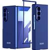 szHAIyu Custodia Protettiva Antiurto in Plastica per Samsung Galaxy Z Fold 8 Ultra Fold7 con Vetro Protettivo Opaco per Schermo Esterno