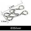 Meetee 10-50 set da cucire invisibile gancio per indumenti e chiusura a scatto dell'occhio biancheria intima reggiseno abbigliamento pantaloni gonna ganci in metallo accessori fai da te