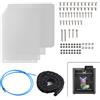 toaiot Kit pannello custodia per stampante 3D Flashforge Adventurer 5M AD5M Foglio PC in policarbonato trasparente fai da te Accessori per stampante 3D da 3 mm