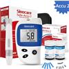 SINOCARE Misuratore di Glicemia Sinocare Safe ACCU2, Kit per Test della Glicemia, Glucometro Domestico per Diabetici con 50 Strisce o Solo Strisce