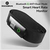 ROCKBROS Sensore di frequenza cardiaca per bicicletta Bluetooth 4.0 ANT + Fascia per l'usura del torace Cardiofrequenzimetro per computer da bici Garmin Wahoo GPSPORT
