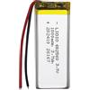 Aleaivy Batteria ricaricabile LiPo ai polimeri di litio 3.7V 1000mAh 602560 per Mp3 DVD PAD telefono cellulare altoparlante Bluetooth registratore massaggiatore