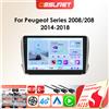 OSSURET Android Autoradio Lettore GPS per Peugeot 208 2008 CC 2012-2018 Carplay Auto GPS 2DIN Auto Multimedia di Snapdragon 6115