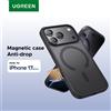 UGREEN Custodia magnetica nera per iPhone 17 16 Pro Max Custodia antiurto per iPhone 17 Pro Max Plus 17pro Custodie Macsafe TPU