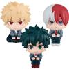 Bandai 10 centimetri Boku no Hero Academia Anime Figura Midoriya Izuku Action Figure Bakugo Katsuki/Todoroki Shoto Figurine PVC Collezione Giocattoli