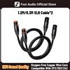 Fosi Audio Cavo XLR Fosi Audio 0,3M/1,2M Maschio-Femmina, Confezione da 2, Cavo Bilanciato Cannon per Amplificatore ZA3 ZD3 ZP3, DAC, Preamplificatore, Microfono