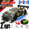 4WD Auto da deriva telecomandata 4WD 1:24 Mini modello di auto da corsa telecomandata Radio 2.4G ad alta velocità Regalo giocattolo per auto RC