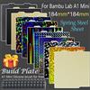 BEGRINT Per Bambu Lab A1 MINI Piastra di costruzione Multi modello multicolore PER parti della stampante 3D BAMBULAB A1MINI