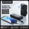 MOVESPEED MSP17 Power Bank 10000mAh 22.5W Caricabatterie portatile veloce e batteria in un unico powerbank con presa EU pieghevole per smartphone