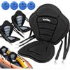 ShineTrip Sedile per kayak Schienale regolabile in EVA Cuscino per paddle SUP Sedia pieghevole Gonfiabile Accessorio per canoa per barca Cuscino per sport acquatici