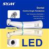 syjh Manipolo Dentale a Bassa Velocità SYJH con Luce LED, Rapporto 1:1, Contrangolo, Generatore Elettrico, Spray Interno, Strumenti per Dentisti