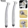 TOQ（医疗器械） Dentale LED Manipolo Ad Alta Velocità Testa di Coppia Turbina Ad Aria E-Generatore Cuscinetto In Ceramica Punte Dentista Triplo Spruzzo D'acqua 2/4 Foro