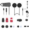 ASMAX Z1 Altoparlante da 40 mm per moto Clip posteriore Bluetooth per auricolare Z1 Grano morbido e grano duro